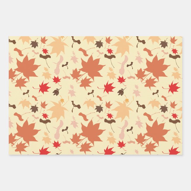 Feuilles d'automne d'érable (Devant)