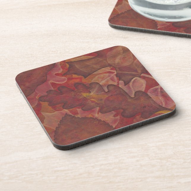 Feuilles d'automne Dessous de verre (ensemble de 6 (Côté gauche)