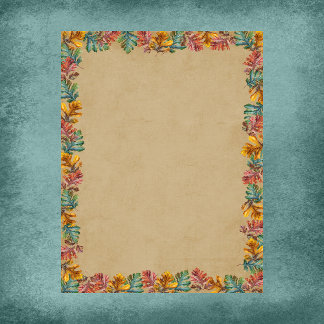 Feuilles d'automne Feuilles de papier-papier-papie