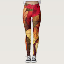 Feuilles d'automne Leggings