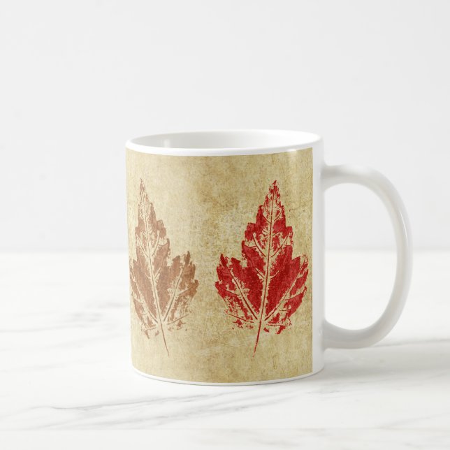 Feuilles d'automne Mug (Droite)