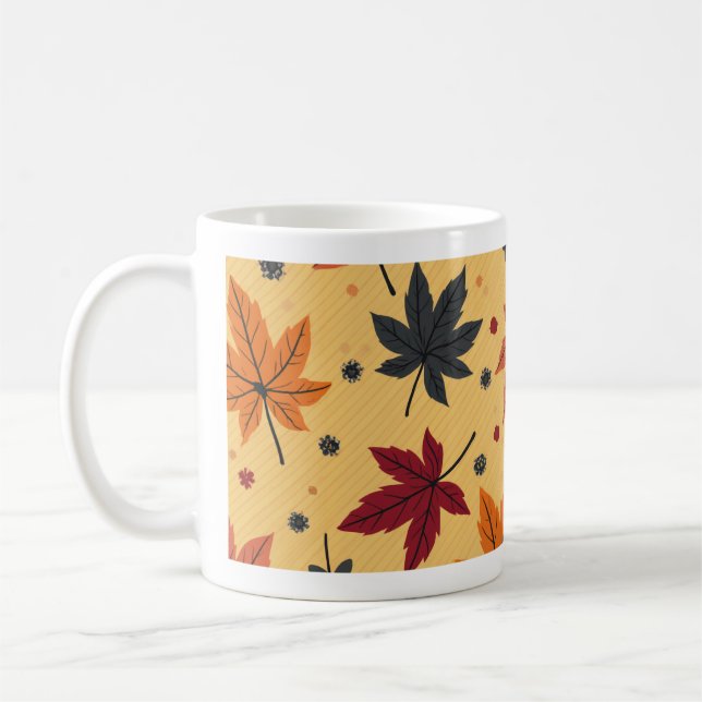 Feuilles d'automne Mug (Gauche)