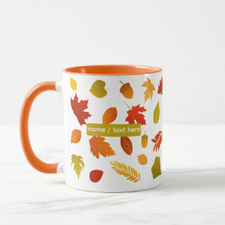 Feuilles d'automne Mug - Saison confortable