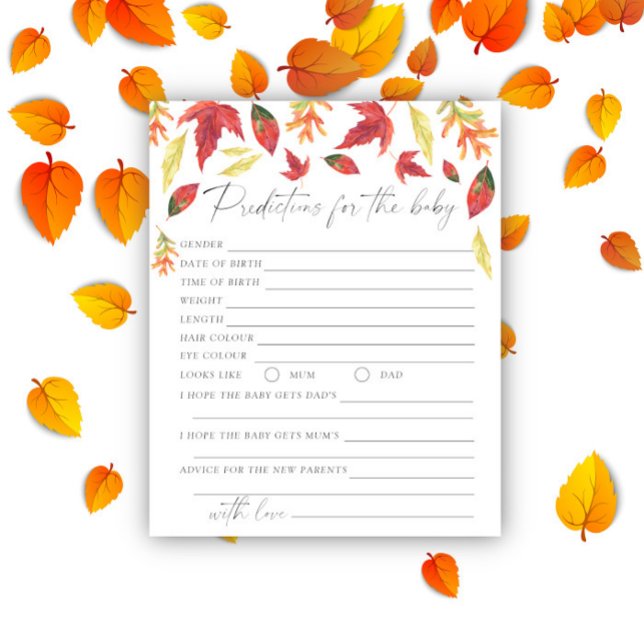 Feuilles d'automne - Prédictions et conseils pour  (Créateur téléchargé)