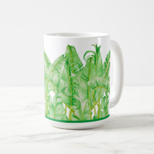 Feuilles de banane sur une Mug Classique (15 oz.)