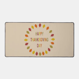 Feuilles de chêne de Thanksgiving