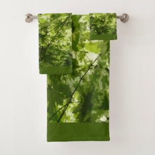Feuilles de Érable Panachées pour la Veille de la