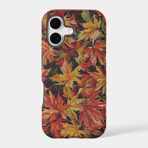 Feuilles de érable rouge inspirées de l'automne
