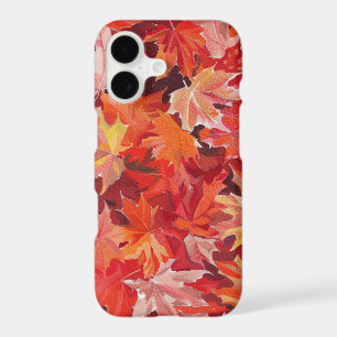 Feuilles de érable rouge inspirées de l'automne