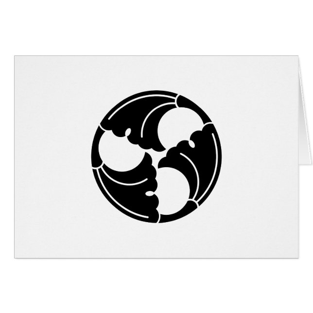 Feuilles de ginkgo trissés (Devant horizontal)