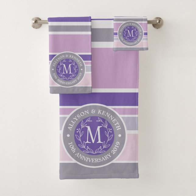 Feuilles de laurier de couronne de monogramme (En situation)