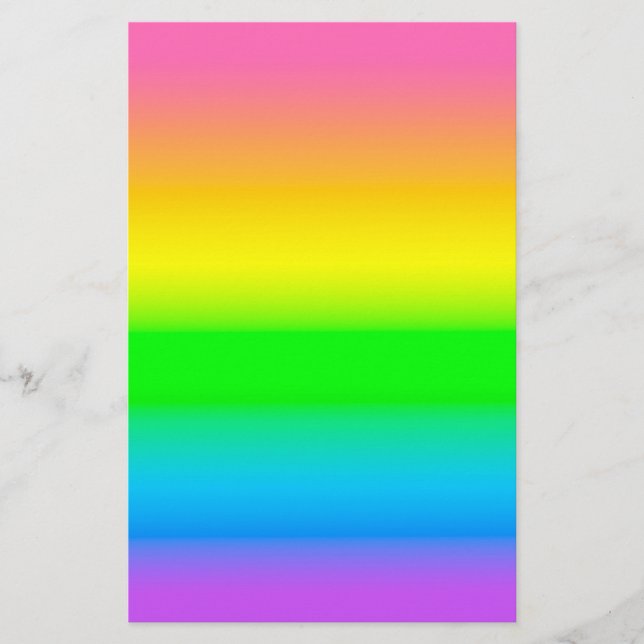 Feuilles de Motif arc-en-ciel Candé (Devant)