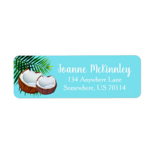 Feuilles de noix de coco et palmiers tropicaux