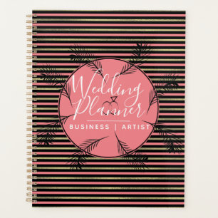 Feuilles de palme Tropical Foil Stripes Mariage