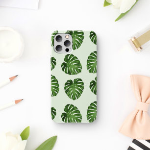 Feuilles de palmier, feuilles vertes, motif tropic