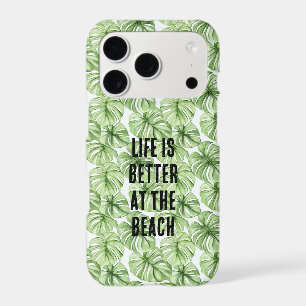 Feuilles de palmier vert tropical