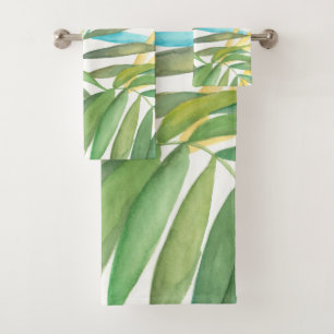 Feuilles de palmiers tropicaux
