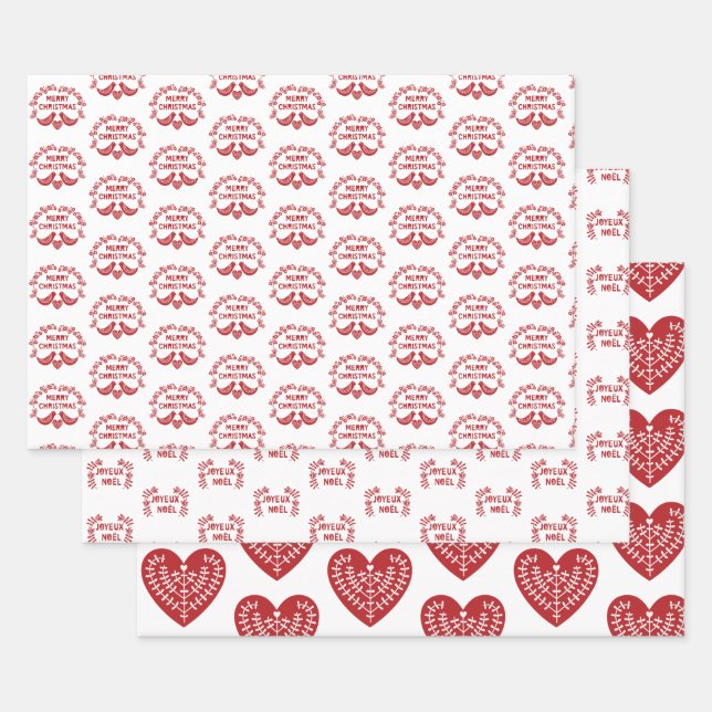 Feuilles de papier à envelopper de coordination sc (Lot)