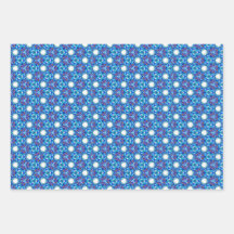 Feuilles de papier à envelopper Ensemble de 3 feui