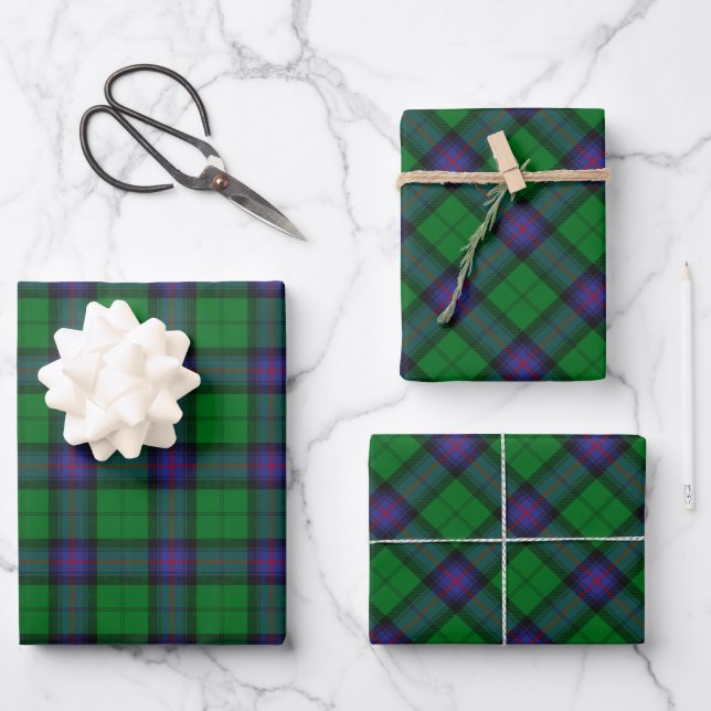 Feuilles de papier Clan Armstrong Tartan (Recto)