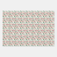 Feuilles de papier d'emballage estivales