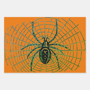 Feuilles de papier d'emballage HALLOWEEN ASSORTIES