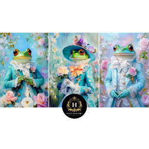 Feuilles de papier d'emballage Prince Grenouille C