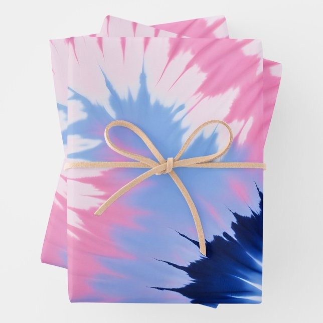 Feuilles de papier d'enrobage coloré (Créateur téléchargé)