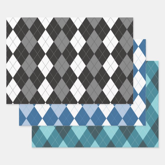 Feuilles de papier d'enrobage de Jacquard (Lot)