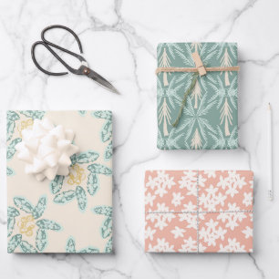 Feuilles de papier d'enrobage de mélange à feuilla