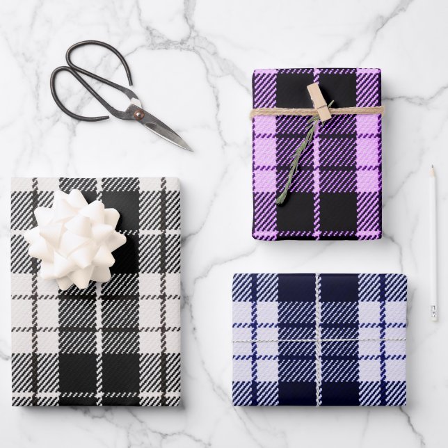 Feuilles de papier d'enveloppement de Motif plaqué (Recto)