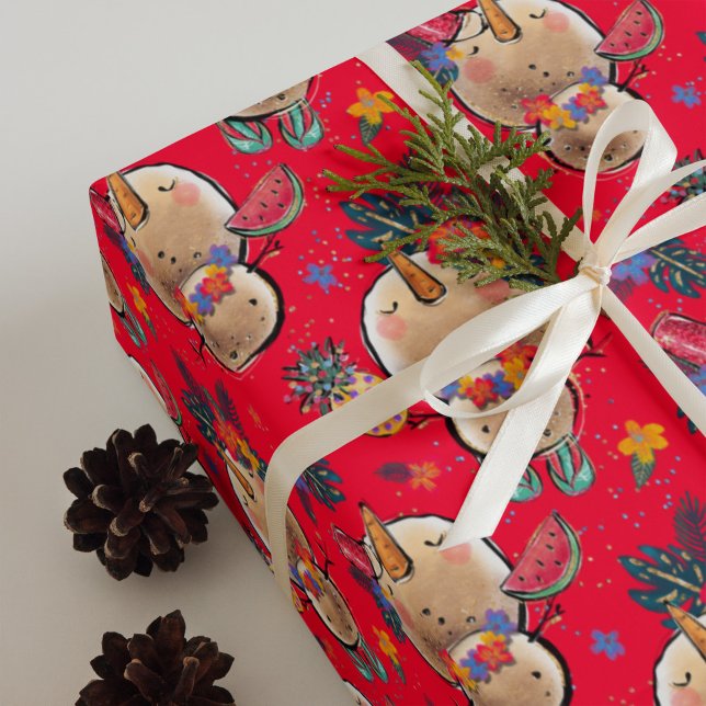 Feuilles de papier d'enveloppement de Noël des Fêt (Créateur téléchargé)