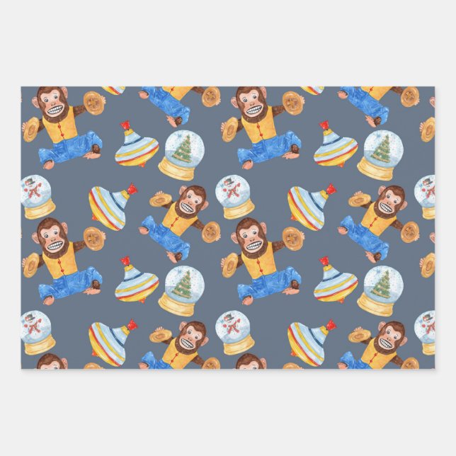 Feuilles de papier d'images de Noël (Devant)