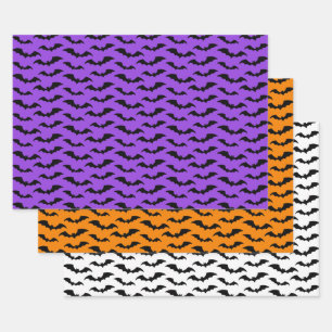 Feuilles de papier enveloppant de chauves-souris