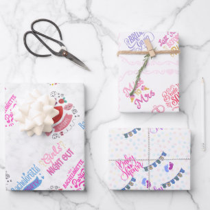 Feuilles de papier enveloppant de l'emballage de l