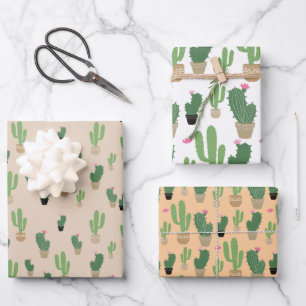 Feuilles de papier Motif Cactus