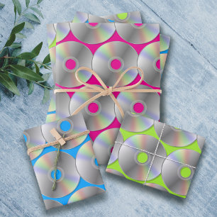 Feuilles de papier Motif de CD de musique