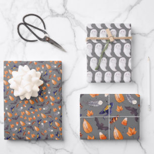 Feuilles de papier Motif d'Halloween Whimsical