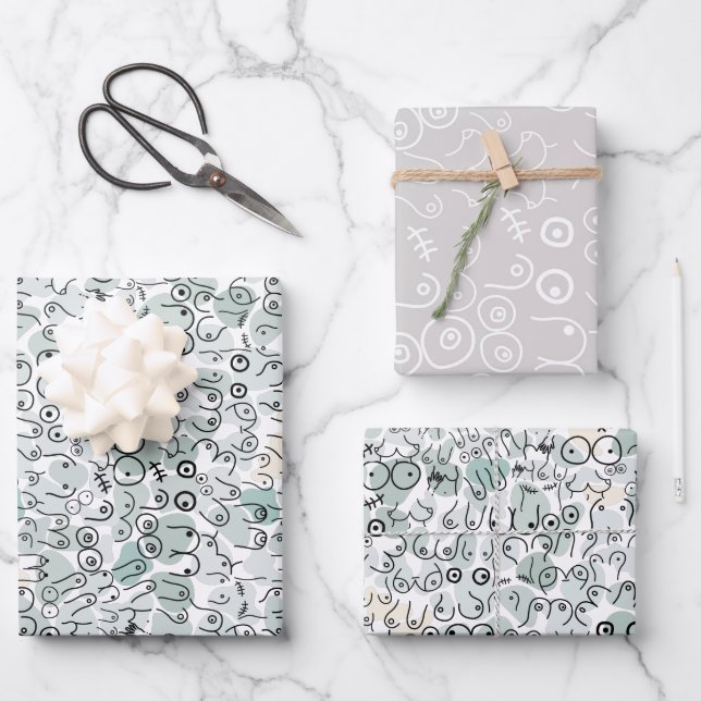 feuilles de papier pastel féministe enveloppant le (Recto)