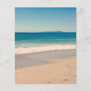 Feuilles de papier photo Aqua Beach