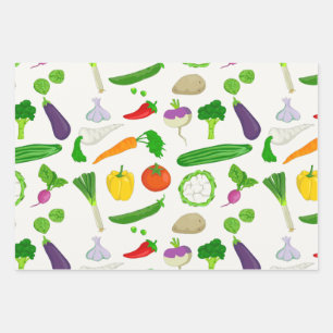 Feuilles de papier pour enveloppement de Medley de