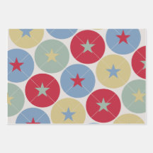 Feuilles de papier Retro Circus Classic Party