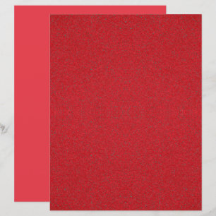 Feuilles de papier sur mesure rouge tomate noir