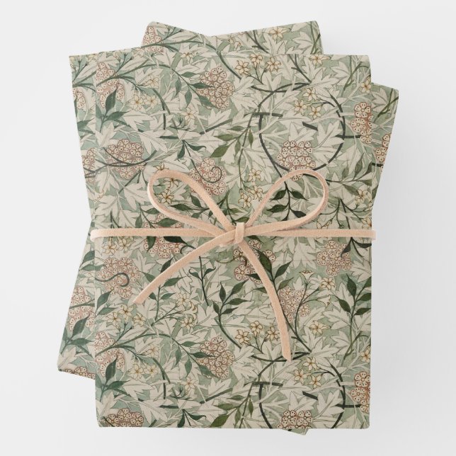 Feuilles de papier William Morris (En situation)