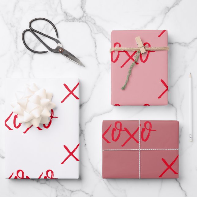 Feuilles de papier xoxo Wrapping (Recto)