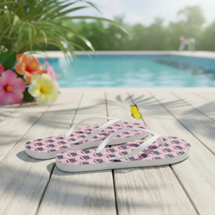 Feuilles de tongs de chat Planète