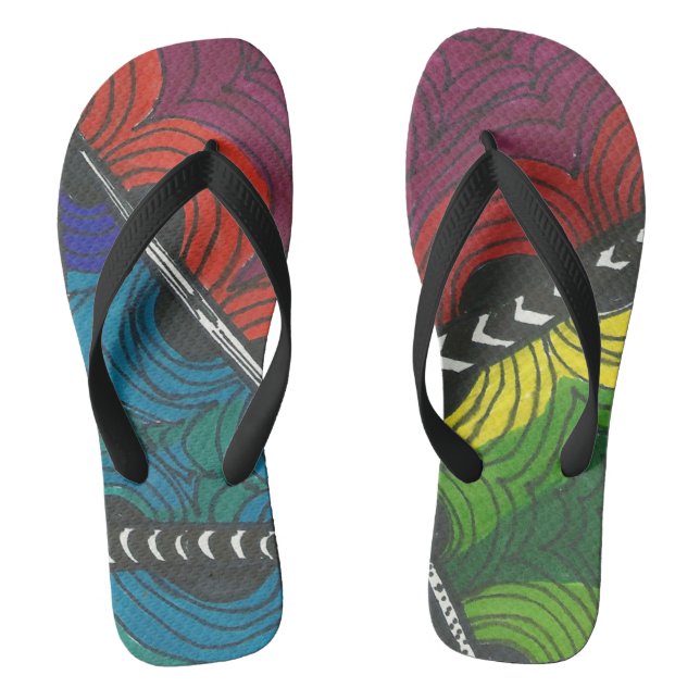 Feuilles de tongs Zen (multicolore) (Semelle)