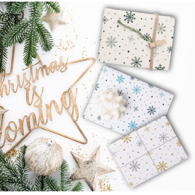 Feuilles d'enneigement des lacs de neige de Noël E (Créateur téléchargé)