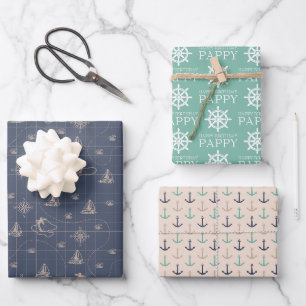 Feuilles d'enveloppement d'anniversaire personnali