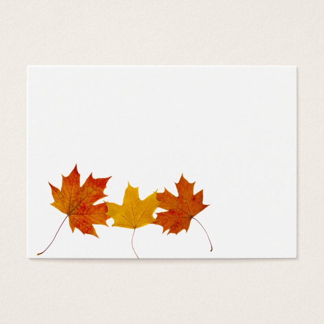Feuilles d'érable (Devant)